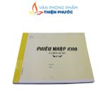 Phiếu nhập kho 3 liên A4 - 50 bộ