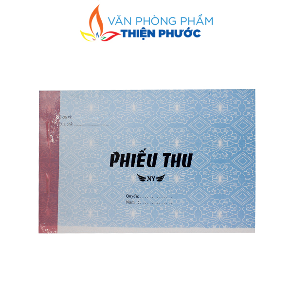 Phiếu thu 3 liên 13x19cm - 50 bộ