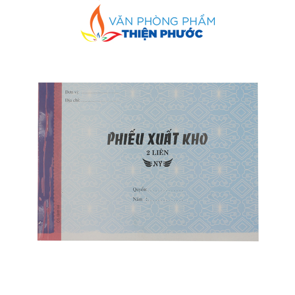 Phiếu xuất kho 2 liên 13x19cm - 50 bộ