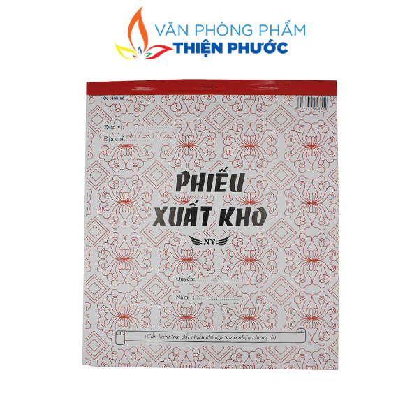 Phiếu xuất kho 3 liên A4 - 50 bộ