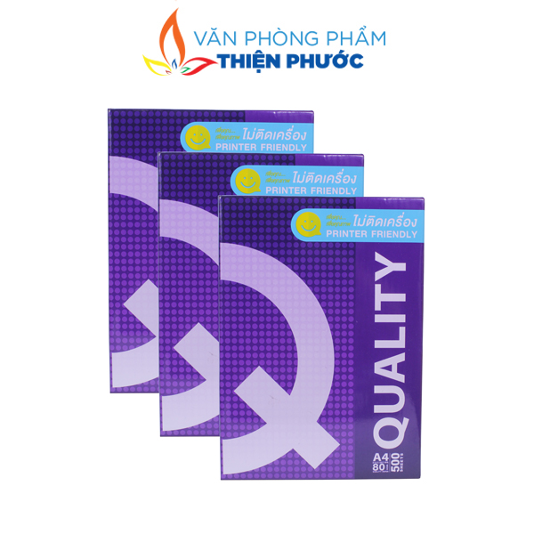 Giấy A4 Quanlity 80 gsm