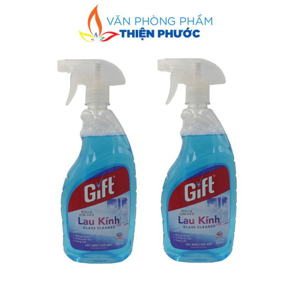 nước lau kính Gift 500ml thiện phước