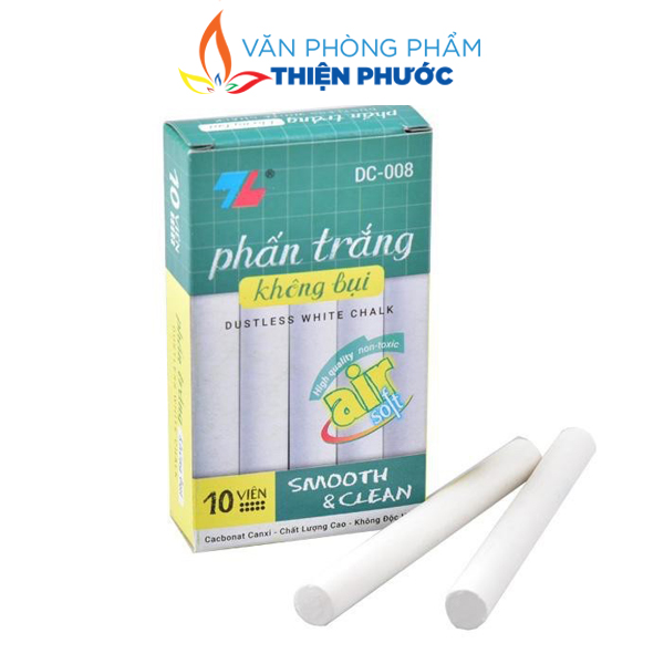 phấn trắng thiên long dc07 văn phòng phẩm thiện phước