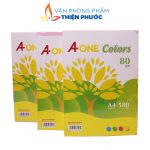 Giấy A4 Màu A-One 70gsm