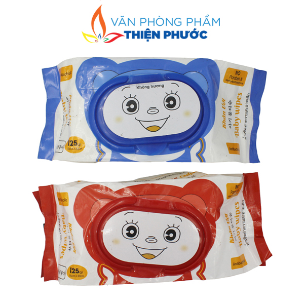 khăn ướt baby 125gr không hương