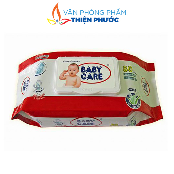 Khăn Ướt Baby Care văn phòng phẩm thiện phước