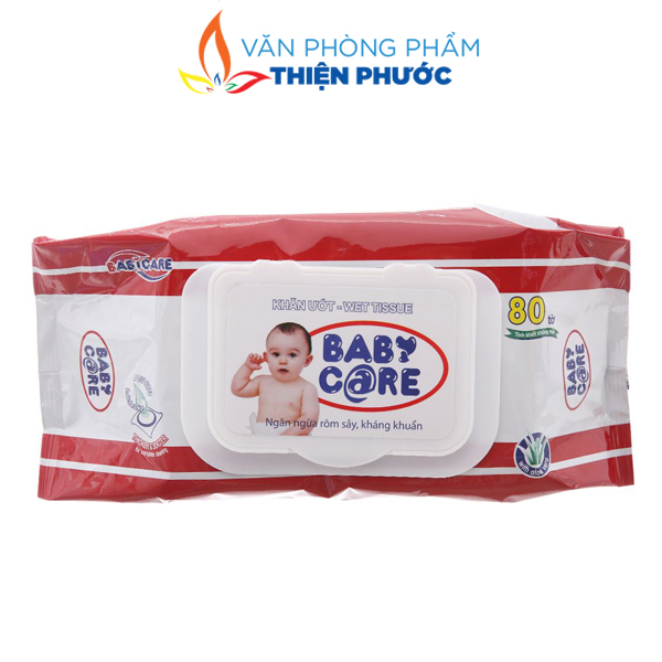 Khăn Ướt Baby Care văn phòng phẩm thiện phước