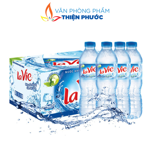 nước uống lavie 500ml thiện phước