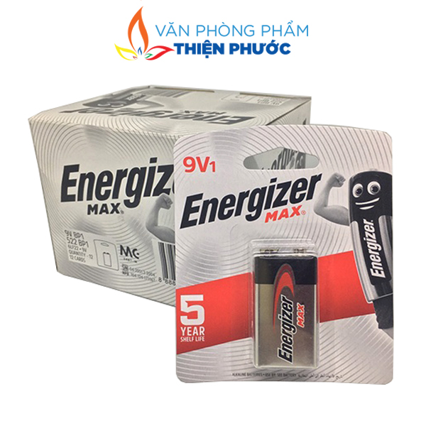 pin vuông 9v energizer thiện phước