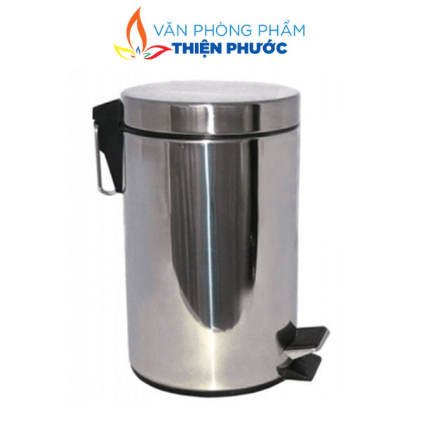 Thùng Rác Inox 7 Lít văn phòng phẩm thiện phước