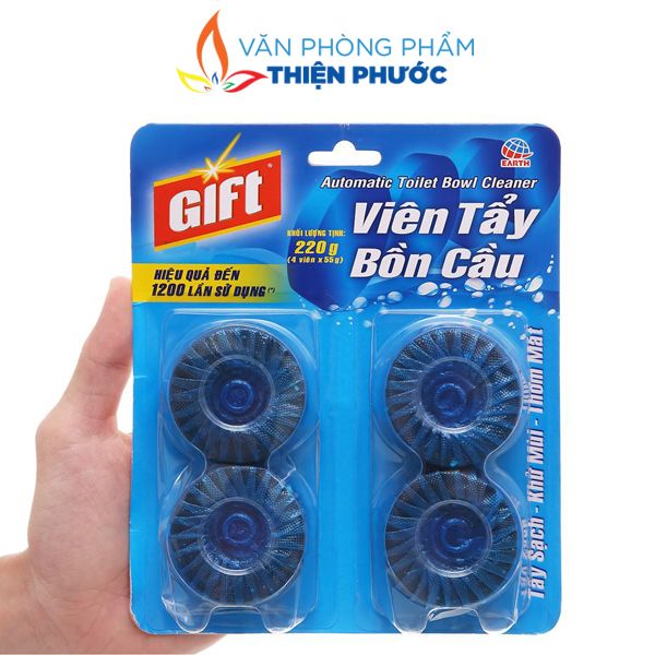 Viên Tẩy Bồn Cầu Gift thiện phước